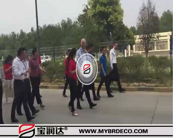 德國前國防部長魯?shù)婪?沙爾平及市長一行參觀考察寶潤達(dá)_高清